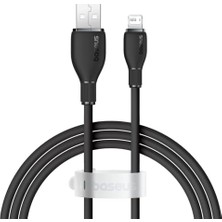 Kazan Hobi Pudding Lightning Hızlı Şarj Kablosu 2.4A, 1.2 Metre, Siyah