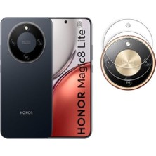 Kazan Hobi Honor Magic 8 Lite Uyumlu 2 Adet Esnek Nano Kamera Lens Koruyucu
