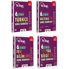 Yargı Yayınları 6. Sınıf Türkçe Matematik Fen Bilimleri Sosyal Bilgiler Soru Bankası Seti