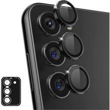 Kazan Hobi Samsung Galaxy A24, A34 ve A14 Uyumlu 3 Parça Siyah Kamera Lens Koruyucu Cam XSRC15914
