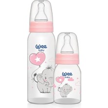 Kazan Hobi Klasik Pp Biberon Seti 125 ml + 250 ml Pembe 0-6 Ay