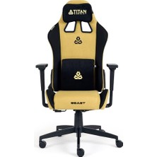 Kazan Hobi Beast Mustard Kumaş Oyuncu Koltuğu