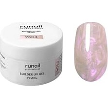Kazan Hobi Runail Modelleme Uv Jeli; Inci Efektli (Buılder Uv Gel Pearl), 15 G, No: 9504 Simli