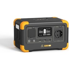 Kazan Hobi Solarwise E300 Lfp 288WH Lifepo4 Taşınabilir Güç Istasyonu 600W | Ups Destekli; Saf Sinüs Inverter, Usb-C 100W Hızlı Şarj, Kablosuz Şarj & Wifi, Kamp ve Karavan