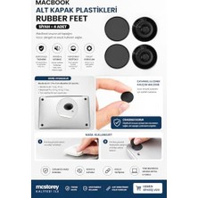 Kazan Hobi Kapak, MacBook Air Pro Uyumlu A1278 A1286 A1297 A1370 A1465 A1369 A1466 Alt Plastiği Rubber Feet Seti Kaymaz Taban Yenileme Parçası Darbe Önleyici Tam Uyum 2010-2017 Siyah