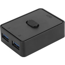 Kazan Hobi 6045 2 Port USB 3.0 Kvm Switch, Çoklu Pc Kasa Çoklayıcı Hub