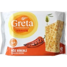 Kazan Hobi Közlenmiş Kırmızı Biber Çeşnili Kraker 4'lü 4X30 G