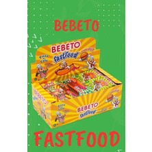 Kazan Hobi Bebeto Fast Food Jelibon 36 Adet (Pizza&cola; Hamburger, Hotdog) 36 Adetli