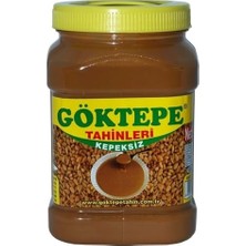 Kazan Hobi Kutu; Göktepe Kepeksiz 935 G Bozkır Tahini Plastik, Odun Ateşinde Çifte Kavrulmuş (KEPEKSIZ-935 G)