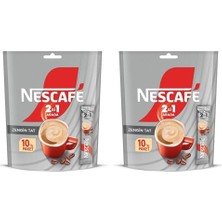 Kazan Hobi 2'si 1 Arada Çözünebilir Kahve Karışımı 10'lu Paket (10 x 10 G) 2'li Paket