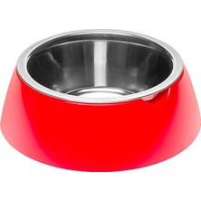 Kazan Hobi Jolie Kedi ve Köpekler Için Çelik Mama ve Su Kabı 500 Ml; Farmapets, Red