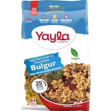Kazan Hobi Gurme Yeşil Mercimek ve Domatesli Bulgur, 360 G Tekli Paket