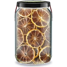 Kazan Hobi Kavanoz, Limon Kurusu Bi 660 Cc. Cam Kavanozda Saf Katkısız Limon Cipsi Kurutulmuş Limon Dried Lemon