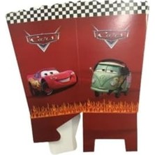Kazan Hobi Dipak Şimşek Mcqueen Popcorn (Mısır, Cips) Kutusu 8 Adet 8×11 cm