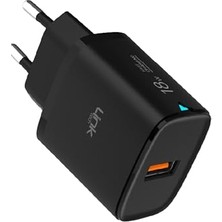 Kazan Hobi C304 18W Qc3.0 USB Şarj Adaptörü, Siyah