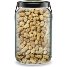 Kazan Hobi Kavanoz, Beyaz Dut Kurusu Bi 660 Cc. Cam Kavanozda Katkısız Dut Kurusu Pure Dried White Mulberry