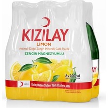 Kazan Hobi Limon Aromalı Maden Suyu 6X200 ml