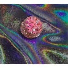 Kazan Hobi Jel Far, Simli Far Kalpli Parlak Glitter, 8262992629HB, Glitter