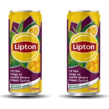 Kazan Hobi Kutu, Ice Tea Mango 330 ml 2'li Paket