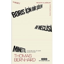 Yapı Kredi Yayınları Boris Için Bir Şölen, Av Meclisi, Minetti - Oyunlar 1