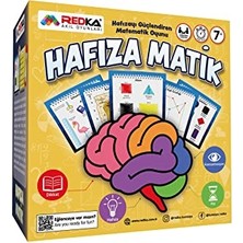 Kazan Hobi Hafıza Matik RD5624 Akıl Zeka ve Strateji Oyunu; Matematik Geliştirme Oyunu, Kutu Oyunu