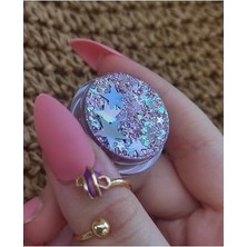 Kazan Hobi Jel Far, Simli Far Lila Saç -Yüz Simi Magic Box Lila Parlak Glitter, 8678678569HB, Glitter