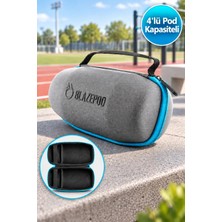 Blazepod Pod Çantası - Egzersiz ve Antrenman Set Kit 4'lü Pod Kapasiteli Çanta - Blaze Pod Case - Blaze Pod Çantası - Blazepod Case