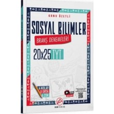 TeknoKapsül Tyt Sosyal Bilimler Konu Özetli 20 x 25 Branş Denemeleri