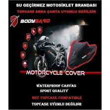 Kazan Hobi Falcon Freedom 277 Uyumlu Motosiklet Brandası Örtü-Siyah