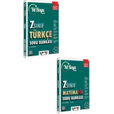 Yargı Yayınları 7. Sınıf Türkçe Matematik Soru Bankası Seti