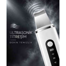 Abstrax Tech 4 Modlu Ultrasonik Cilt Temizleme Cihazı – 600 Mah Dahili Bataryalı, Temizleme, Iyon ve Masaj Fonksiyonlu