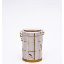 Kazan Hobi Baharatlık, -ER117-T7 Bird Cage Desenli 1,1 L (Bird Cage)