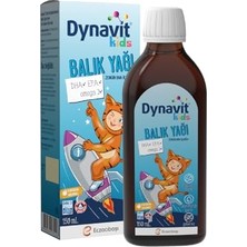 Kazan Hobi Çocuklar Için Portakal Aromalı Balık Yağı, 150 Ml; 1300 Mg Omega-3, Epa ve Dha