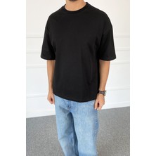 Alışveriş Sokağı Basic Oversize Tişört | STK2065-TIŞÖRT