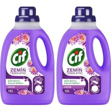 Kazan Hobi Zemin Temizleyici Lotus 1500 ml 2'li Paket