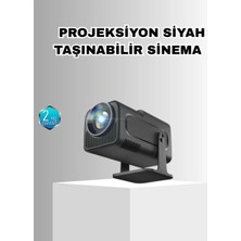 Nemere İthalat Taşınabilir Akıllı Projeksiyon HDMI USB Uyumlu Oyun Destekli Kompakt Nemere Ithalat