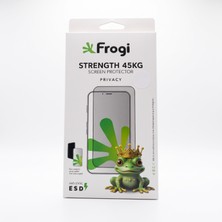 Başkenttekno Iphone 17 Frogi Hayalet Esd Anti-Static 45KG Dayanıklı Temperli Ekran Koruyucu