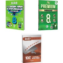 2027 Av 8. Sınıf Inkılap Tarihi ve Atatürkçülük + Paragraf Premium Beceri Temelli Soru + Ankapade 3'lü Set