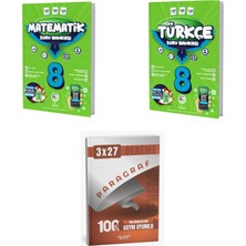 2027 Av 8. Sınıf Matematik + Türkçe Soru + Anla Kazan Paragraf Deneme 3'lü Set