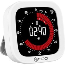 Kazan Hobi NPT32B Analog Görünümlü Dijital Kronometre Pomodoro Motivasyon Saati