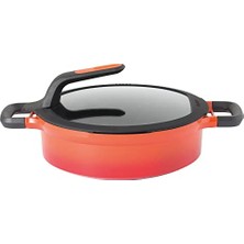 Kazan Hobi Pilav Tenceresi, Gem Stay Cool Turuncu 26 cm