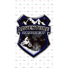 Kazan Hobi Yamaha Adventure Tracer 3D Damla Sticker