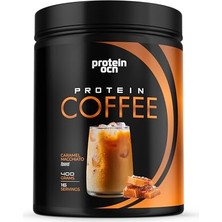 Kazan Hobi Caramel Macchiato Aromalı Protein Coffee, 400G, 16 Servis