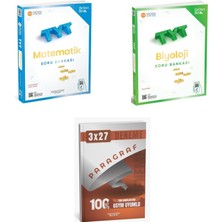2027 Üçdörtbeş Tyt Matematik + Biyoloji Soru + Anla Kazan Paragraf Deneme 3'lü Set