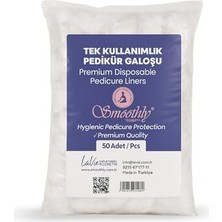 Kazan Hobi Premium Tek Kullanımlık Pedikür Galoşu; Profesyonel Salon ve Ev Kullanımı Için, Yırtılmaya Dayanıklı, Steril Üretim, Ayak Bakımı (100)