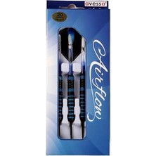 Kazan Hobi OK-400 Profesyonel Çelik 20 G Dart Oku Mavi 3'lü
