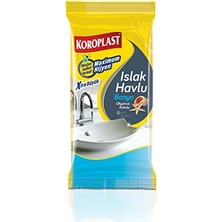 Kazan Hobi Islak Banyo Temizlik Havlusu 30'lu; Kireç ve Kir Karşıtı Yüzey Temizleme Havlusu, Banyo Temizliği Için Hijyenik Yüzey Temizleme Mendili, Lavabo, Tuvalet, Klozet, Duş, Küvet Için Islak Havlu