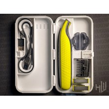 Devotech Philips Oneblade Sert Taşıma Kılıfı  Beyaz Desenli Uyumlu Model için Açıklamayı Okuyabilirsiniz