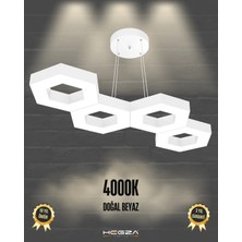 Hegza Lighting Catena - Ledli Modern Sarkıt Linear LED Avize Salon Mutfak Oturma Odası Yatak Odası Antre Hol LED