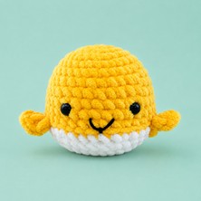 Balina Tığ Örgü Kiti Yeni Başlayanlar Için Videolu Anlatım Amigurumi Örgü Kiti